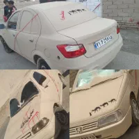 مجسمه گلی ماشین