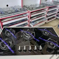 اجاق گاز صفحه ای رومیزی شیشه ای ۸ میل