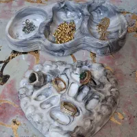 شمع و دکوری سنگی|صنایع دستی و سایر لوازم تزئینی|تهران, سازمان برنامه جنوبی|دیوار