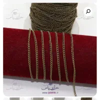زنجیر دستبند و زیور آلات رنگ ثابت زرد قلم