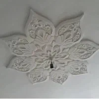 فروش گل های پیش ساخته گچی و آینه وقاب|گل مصنوعی|سراوان, |دیوار