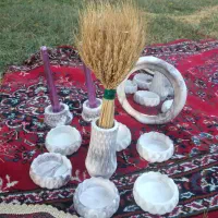 ظرف سفالی تزیینی ترکیه ای