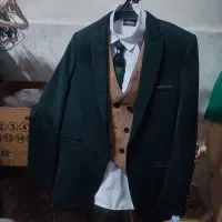 کت شلوار جلیقه پیراهن کراوات نو ۱۰تا۱۴سال
