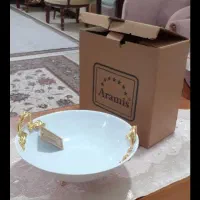 کشکول عسلی نوستالوژی. میوه خوری چینی|ظروف سرو و پذیرایی|تهران, شهرک دریا|دیوار