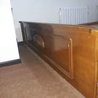 تخت دونفره چوب گردو|تخت و سرویس خواب|مبارکه, |دیوار