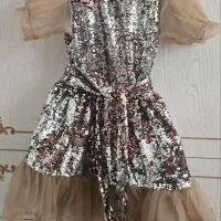 پیراهن بلوز بافت دخترانه 3تا7سال