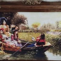 تابلو فرش اکبند و سالم