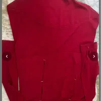 شومیز تونیک بافت نیم بوت شال کلاه