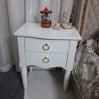دراور با ۲ عدد پاتختی آینه و صندلی