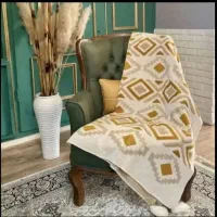 شال مبل به همراه کاور کوسن نو