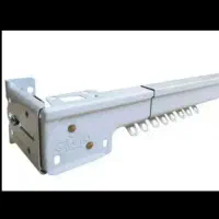 چوب پرده اتومات ۵متری همراه با گیره هاش