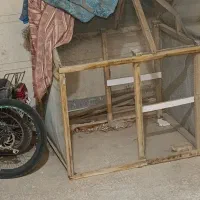 فروش قفس بزرگ چوبی