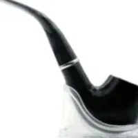 پیپ  چوبی زبانه بلند گردو. کابیتان بلک