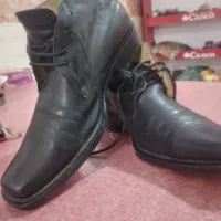 کفش نیم بوت چرم|کیف، کفش، کمربند|آق قلا, |دیوار