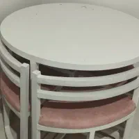 عسلی و جلو مبلی و میز ناهار خوری چهار نفره