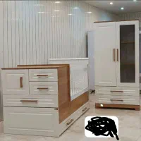 سرویس کامل تخت کمدکودک مدل نارین