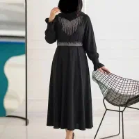 کفتان حجاب طرح امارات فقط عمده