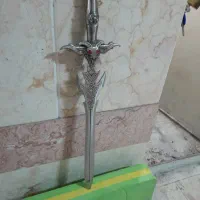 شمشیر ژاپنی تزینی باسنگ یاقوت|کلکسیون اشیاء عتیقه|تهران, اوقاف|دیوار