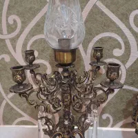 آینه شمعدان و ساعت برنز اصل|مبلمان خانگی و میز عسلی|بروجرد, |دیوار