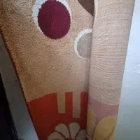 گلیم فرش ۶ متری گل برجسته