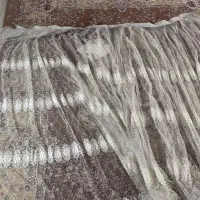 پرده توری نقش دار با کیفیت/ مناسب پذیرایی|پرده، رانر، رومیزی|اصفهان, خانه اصفهان|دیوار
