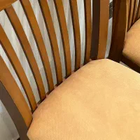 ۲ عدد صندلی قهوه ای-خردلی|صندلی و نیمکت|تهران, سازمان برنامه جنوبی|دیوار