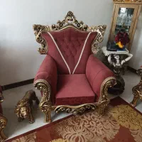مبل استیل در حد نو 9نفره با میز وسط وعسلی|مبلمان خانگی و میز عسلی|تهران, بهاران|دیوار