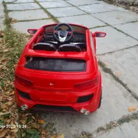 ماشین شارژی قرمز مدل سانتافه|اسباببازی بچه|نیر (اردبیل), |دیوار