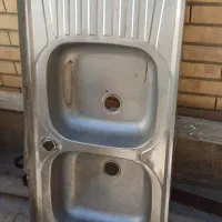 سینک دوقلو سالم تمیز