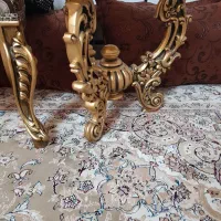 مبلمان سلطنتی ومیز ناهار خوری.|مبلمان خانگی و میز عسلی|قم, آذر (نکویی)|دیوار