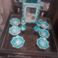 ظرف سفالی و تنگ آب