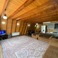 کلبه سوئیسی دوخوابه استخردار چهارفصل|اجارهٔ کوتاهمدت ویلا و باغ|شیرگاه, |دیوار