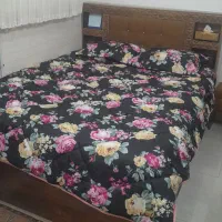 رو تختی دونفره طرح گل|سرویس روتختی|شاهرود, |دیوار