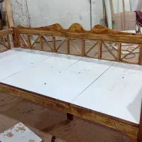 نیم کت چوبی