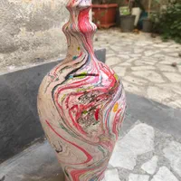قلک.سفالی بزرگ.رنگی