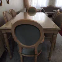 میز نهارخوری چوبی|میز و صندلی غذاخوری|تهران, نیکنام|دیوار