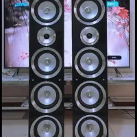 سیستم خانگی راک6ساب 8اینچ درحدسالم درحد