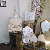 چیدمان وسایل داماد در باکس هدایا بله برون