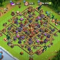 اکانت کلش اف کلنز لول ۲۰۷