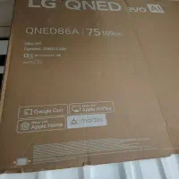 کارتن تلویزیون LG 75 اینچ QNED86A 2025