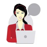 کارمند خانم برای شرکت معتبر
