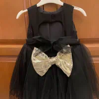 پیراهن تور ارگانزا مجلسی دخترانه مزون دوز|کفش و لباس بچه|تهران, فرمانیه|دیوار