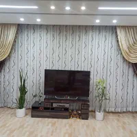 پرده پذیرایی شیک و تمیز