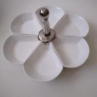 اردو خوری چرخشی ‌شکلات خوری وقالب کیک گرانیتی