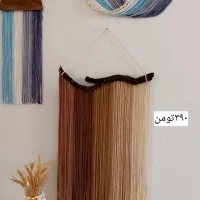 دیوارکوب مکرومه|صنایع دستی و سایر لوازم تزئینی|زرند, |دیوار
