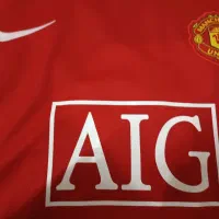 لباس فوتبال منچستر یونایتد ۲۰۰۸ رونالدو آستین بلند|لباس|بناب, |دیوار