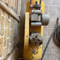 پمپ باد ۱۵۰ لیتری تک سیلندر در حد نو کمپرسور باد|ابزارآلات|تهران, شهرک امام خمینی|دیوار