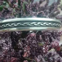 دستبند نقره تایلند آویز شیر و خورشید