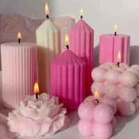 شمع دست ساز ،ساعت سوخت بسیار بالا