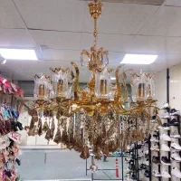 لوستر آب طلا ۱۰ شاخه